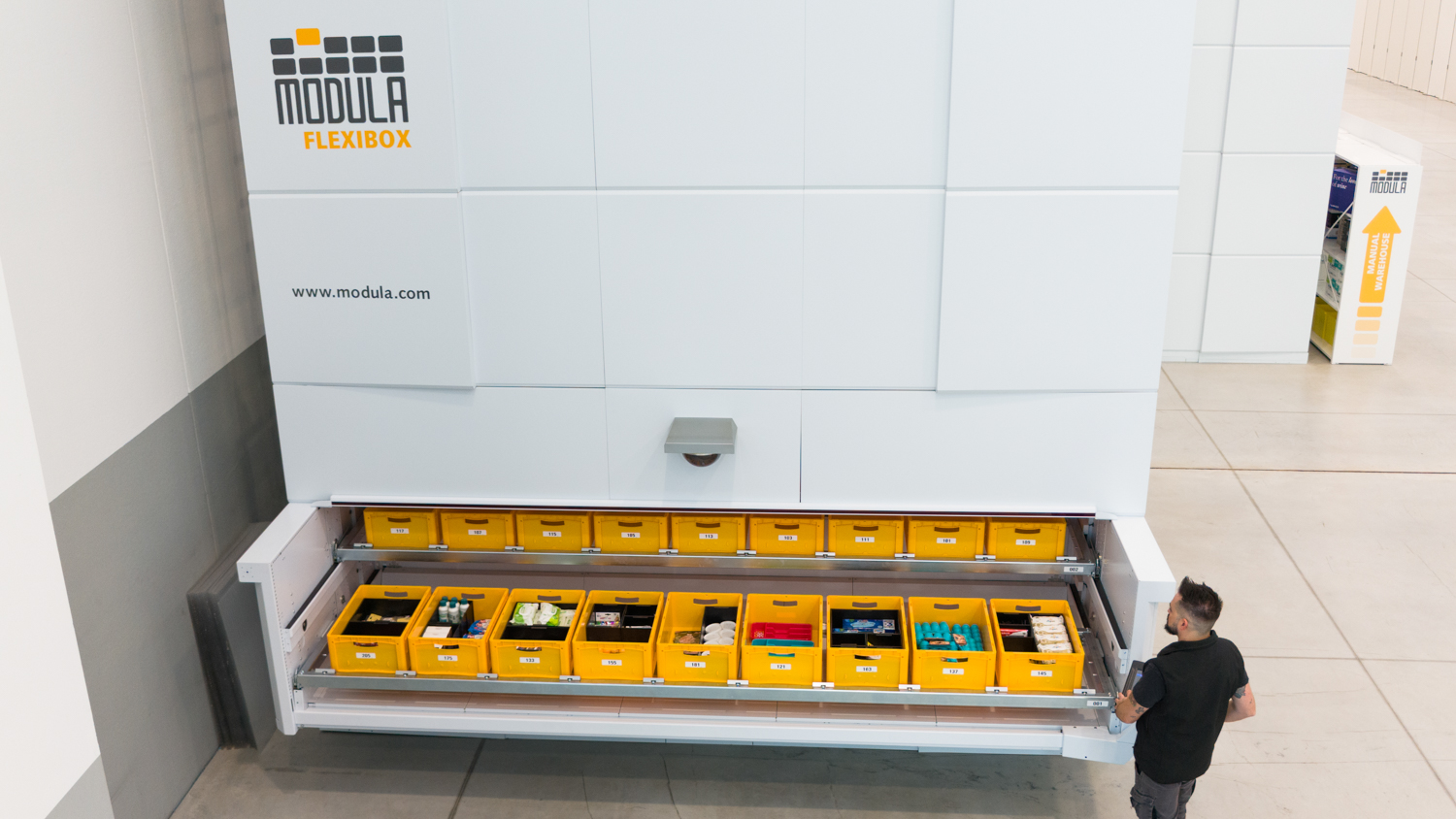 Flexibox: el nuevo sistema de almacenaje con cajas de Modula que transforma la logística 