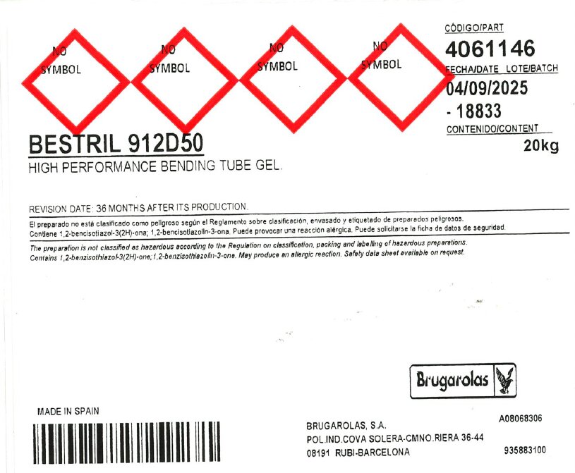 BESTRIL 912 - BESTRIL 912D50 BESTRIL 912 - BESTRIL 912D50