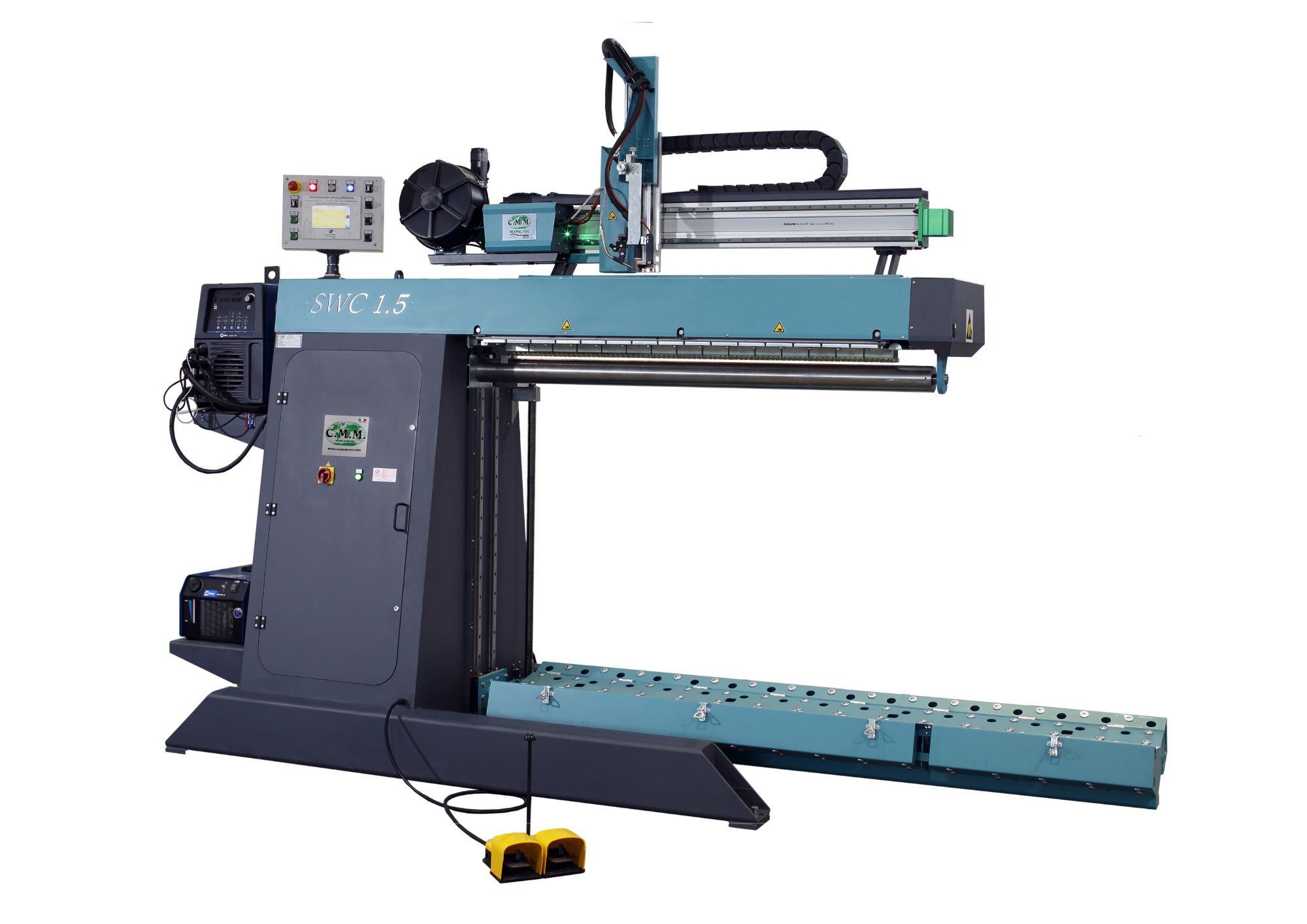 BANCO DE SOLDADURA LONGITUDINAL CON EQUIPO SOLDADURA LASER BANCO DE SOLDADURA LONGITUDINAL CON EQUIPO SOLDADURA LASER