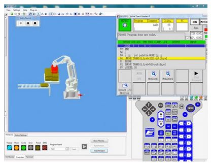 Programación y Simulación de proceso robótico K-Roset de KR Programación y Simulación de proceso robótico K-Roset de KR