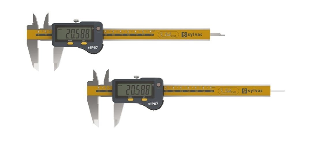 Pie de Rey Calibre S_Cal EVO Smart Micron Pie de Rey Calibre S_Cal EVO Smart Micron