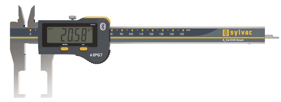 Calibre Pie de rey  S_Cal EVO Smart External groove