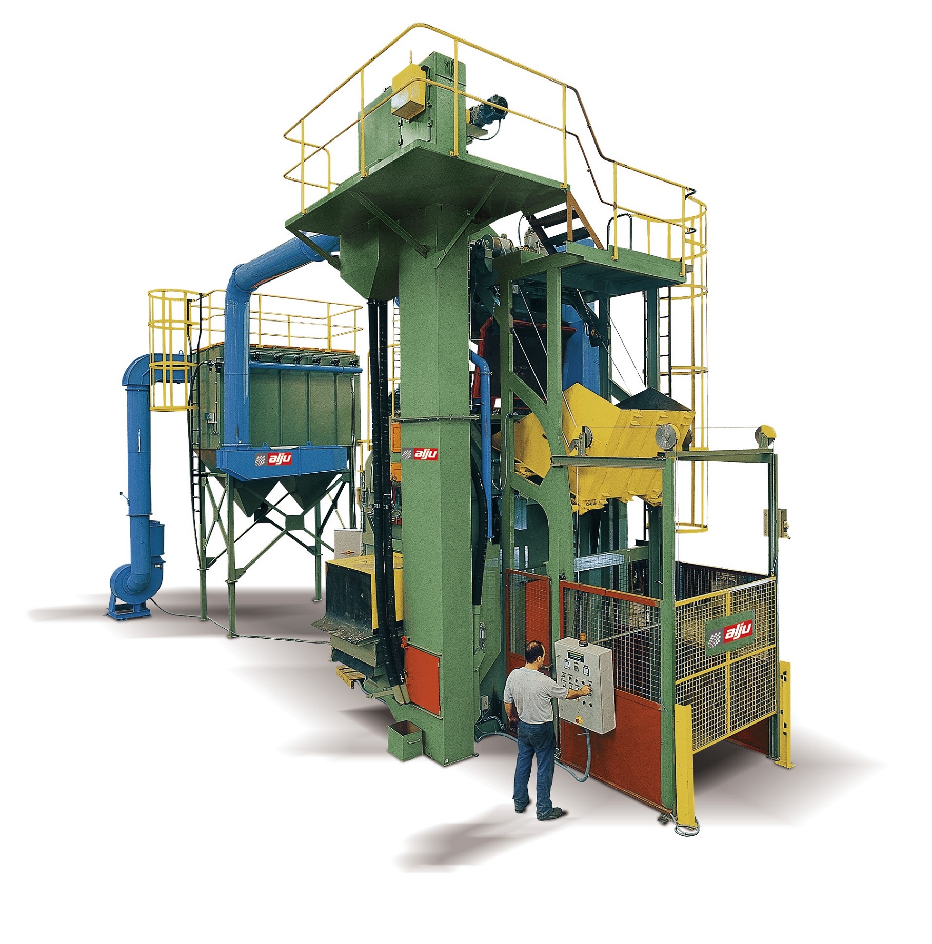 TUMBLING SHOT BLASTING MACHINE 'ALJUTROM'