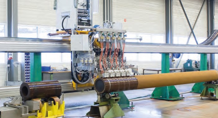 Instalaciones automáticas para control de tubos, barras y alambrón
