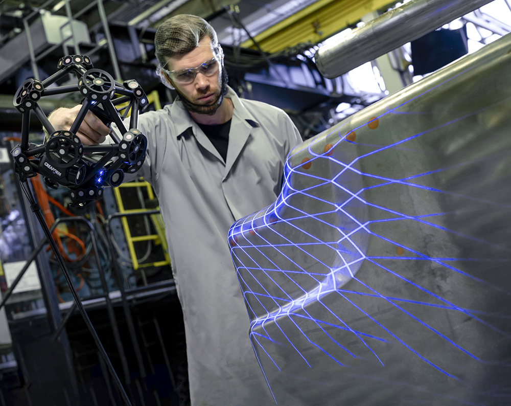MetraSCAN 3D: El escáner 3D y CMM portátil, rápido y exacto para entornos industriales