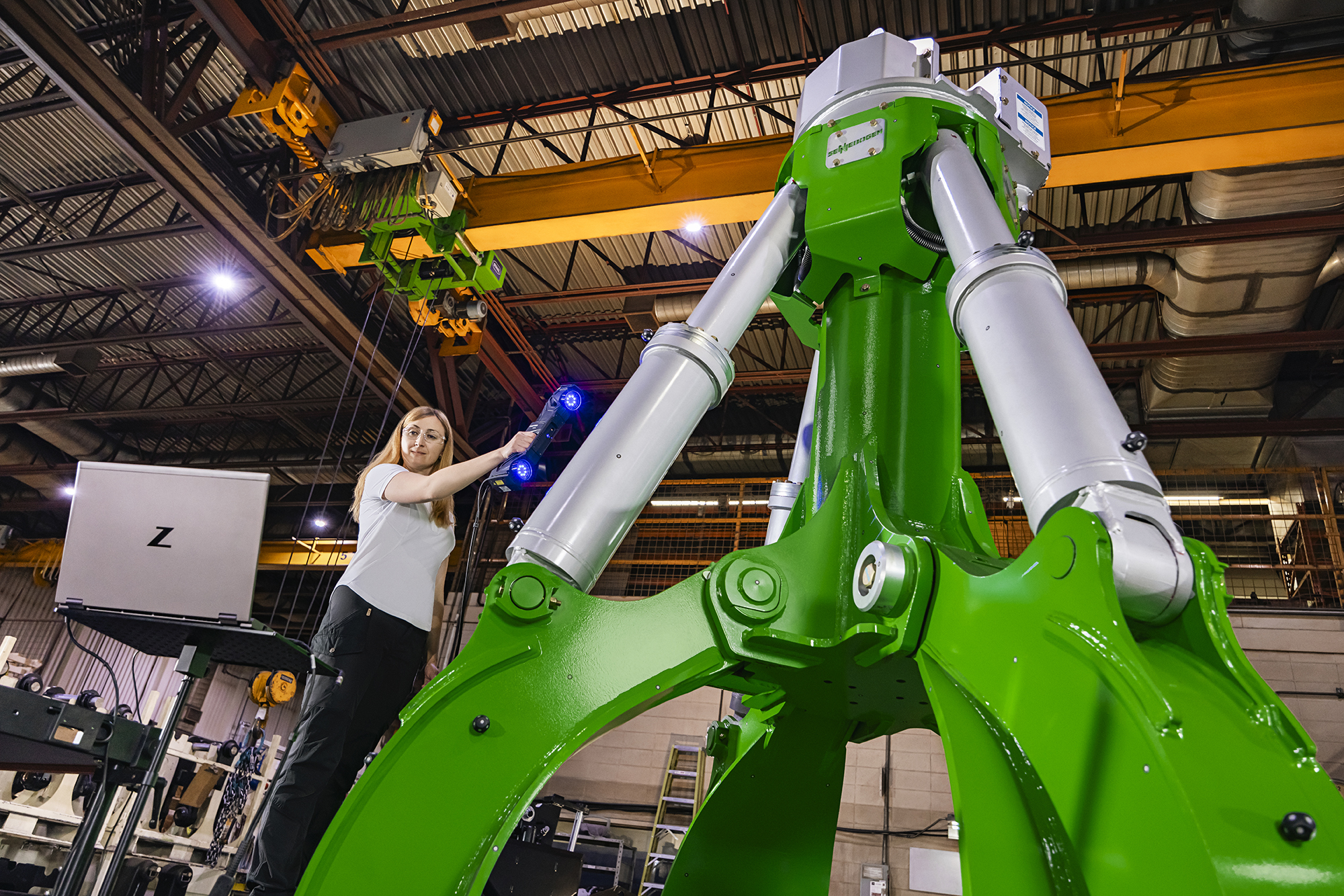 HandySCAN 3D|Serie MAX: EL ESCÁNER 3D DE GRADO DE METROLOGÍA REALMENTE PORTÁTIL PARA PIEZAS GRANDES