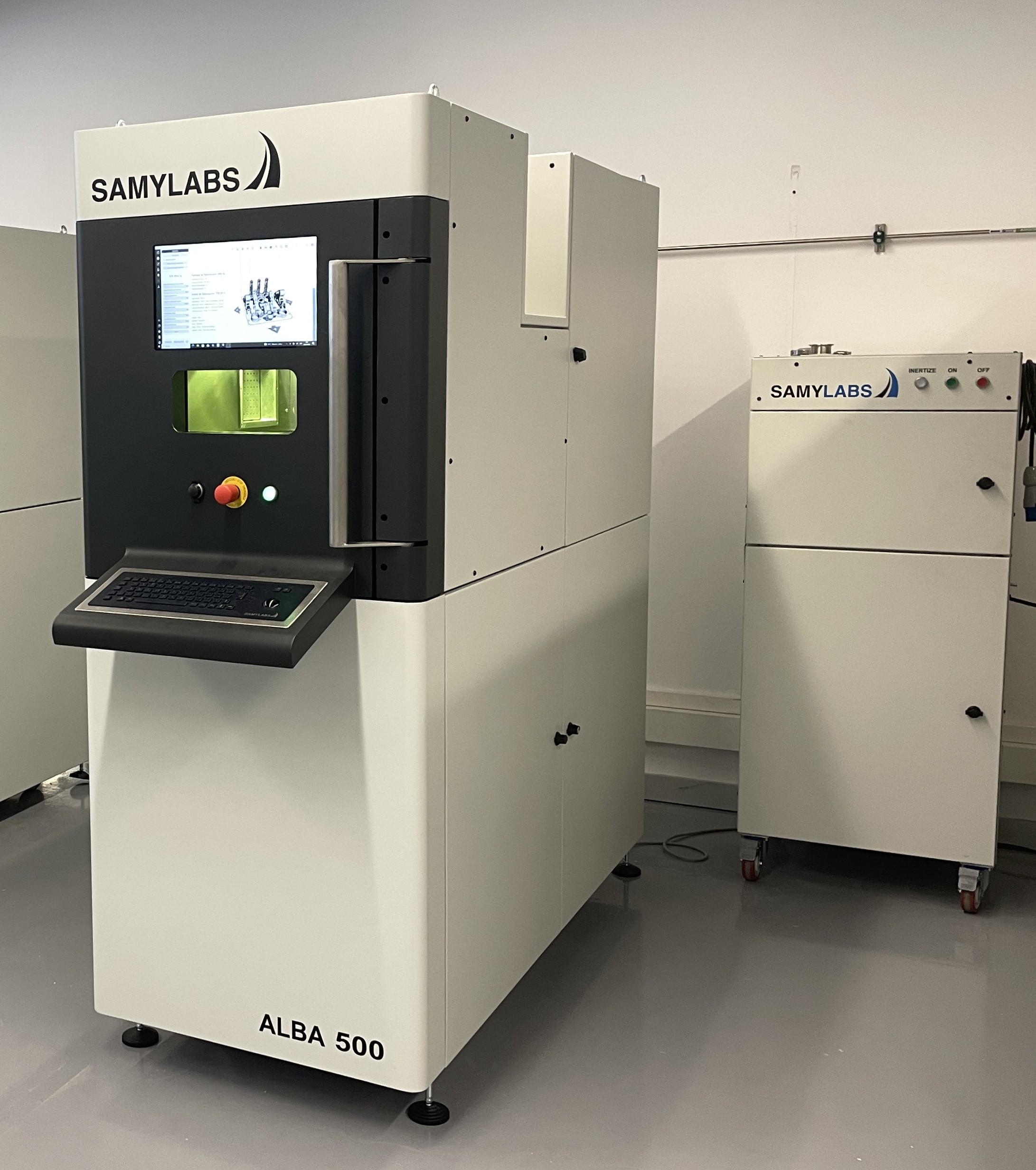 SAMYLABS ALBA 500 (250 x 250 x 300mm): Modelo industrial